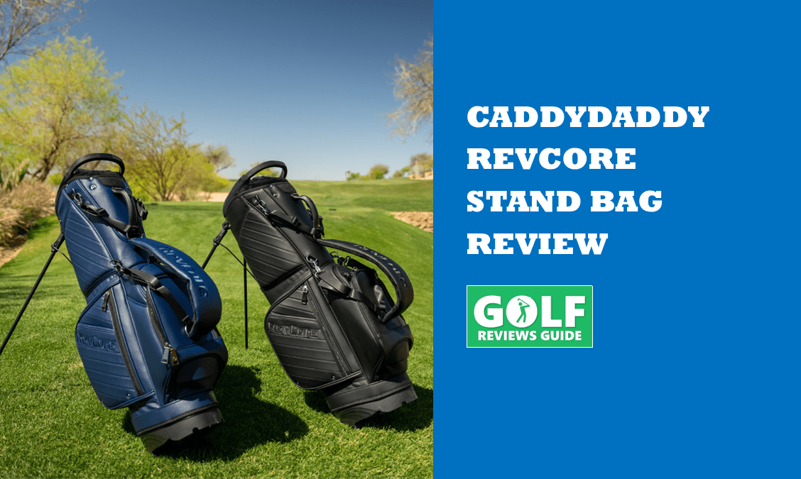 CaddyDaddy RevCore Stand Bag (Premium Leather Reviewed)